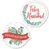 Big Dot of Happiness Feliz Navidad - Shaped Holiday and Spanish Christmas Party Cut-Outs - 24 Count...