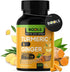 Turmeric Curcumin Supplement with BioPerine & Ginger, Turmeric Curcumin with Black Pepper 1950mg for Max Absorption Joint Support- Non-GMO Turmeri...