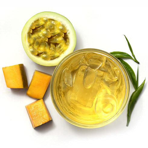 Walters Bay Mango Passion Fruit Green Iced Tea, 12 Quart Sized Tea Bags, Ceylon Tea, Unsweetened, Tropical Mango Passion Fruit Flavored, 100% Hand...