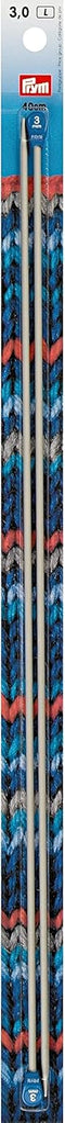 Prym 16" Single Point Aluminum Knitting Needles, 3mm......