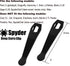 Deep Pocket Knife Clip, EDC Folding Knives Portable Carry Clips for Knifemaker, Pack of 2...
