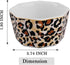 Paper Clip Holder Ceramic Paper Clip Holders Geometric Paperclips Holder Dispenser Cute Leopard Paper Clip Organizer for Desk Binder Clip Holder B...