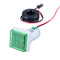Amp Voltage Meter, 22mm Square Dual Display Panel Voltmeter Ammeter AC 0-100A 60-500V Meter Indicator LED Display Voltmeter, Voltage Tester Curren...
