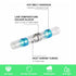 400pcs Solder connectors with Heat Shrink Waterproof Electrical Docking Joints for Sealing Wire Connections. DIY Electrical Connection Wiring and ...