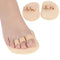 1 Pair Toe Straightener Hammer Toes Corrector with 3 Holes for Claw Toe Mallet Toe Contracted Toe and Cured Toe Hammer Toe Splint...