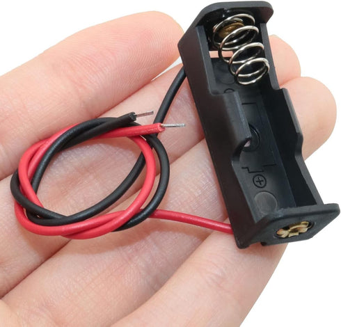 10PCS 12V 23A Battery Holder, Battery Case with Leads Wires, Black...