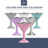 ORCA Tini 13oz Stainless Steel Martini Glass | Temperature Insulated Tumbler for Every Outdoor, Picnic, Poolside, Beach & Patio Party — Stainless ...