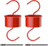 Ant Moat, Ant Moat for Hummingbird Feeders, Hummingbird Feeder Ant Guard, Hummingbird Oriole Nectar Feeders Parts, 4.2 OZ, Metal, Red...