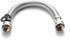 Garden Hose Extender Stainless Steel Water-Inlet Hose 2FT...