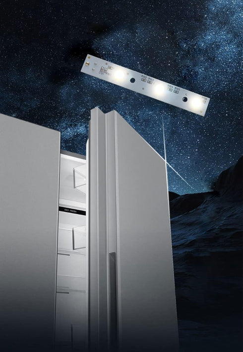 1PK WR55X26671 Compatible Replacement GE Refrigerators LED Light Board...