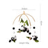 Baby Crib Mobile - Panda Mobile for Crib, Nursery Mobile Decor, Baby Bassinet Mobile Toy - Shower Set for Infant Bedroom Hanging Decoration, Gende...
