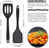 Small Spatulas 5PCS, Silicone Turner Easy to Clean, Flexible Brownie Spatula, Spatulas for Kitchen Use, Mini Silicone Spatula for Fish, Fried Rice...