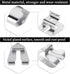 Belt Clips for Dewalts, 6pcs 304 Stainless Steel Drill Tool Clips Hook Kit with Screws Power Tool Parts Compatible with Dewalts N268241 for 20V Po...