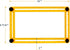POWERTEC Multi Angle Measuring Ruler for Woodworking, Crafting, Construction, Flooring & Tile Cutting, ABS Plastic Angle Finder, Template & Layout...