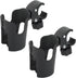 Stroller Cup Holder, Bike Cup Holder,Universal Bottle Holder for Stroller,Wheelchair, Walker, Bike, Scooter, Stroller Accessories for Uppababy, Nu...