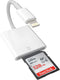 Apple MFi Certified Apple Lightning to SD Card Reader for iPhone, Trail Game Camera Viewer Memory Card Reader for iPhone, SD Card Adapter to iPhon...