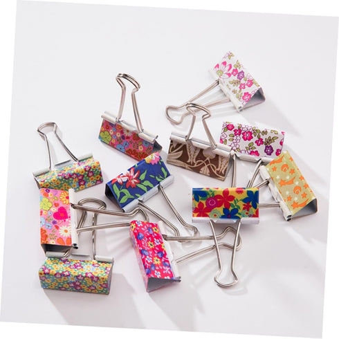 EXCEART 48pcs Paper Binder Clip File Clips Binder Clips Dovetail Clip Assorted...