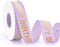 Purple Ribbon Happy Birthday Ribbon for Flower Bouquet 1 Inch 25 Yards Black Ribbon for Cakes Birthday Banner for Flower Bouquet Ribbon...