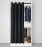 Dust-Proof Curtain for Wardrobe/Closet/Storage Room, Blackout Curtains Small Room Divider Privacy Curtain Panel for Living Room/Bedroom/Fitting Ro...