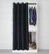 Dust-Proof Curtain for Wardrobe/Closet/Storage Room, Blackout Curtains Small Room Divider Privacy Curtain Panel for Living Room/Bedroom/Fitting Ro...