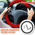 Heated Steering Wheel Cover 15" Steering Wheel Warmer 12V Heated Auto Steering Wheel Protector Cover for Winter Universal Fit Steering Wheel Outer...