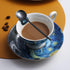 Black Coffee Spoons Set of 6, Kyraton Stainless Steel 5.1" Titainium Plating Demitasse Spoons, Tiny Espresso Spoons, Small Mini Coffee Spoons, Dis...