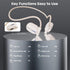 MAIRDI Open Ear Headphones Bluetooth 5.3 Air Conduction Wireless Headphone Sport Earbuds with Premium Sound, 8H Playtime, Mic Noise Reduction Earp...