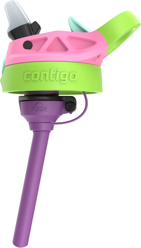 Contigo Kids Water Bottle with Redesigned AUTOSPOUT Straw, 14 oz...