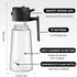 2 in 1 Oil Dispenser and Oil Sprayer, Upgraded Food-grade 16oz/470ml Oil Sprayer for Cooking, Olive Oil Sprayer Bottle Oil Sprayer Mister Oil Spri...