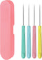 4Pcs 5.2 Inches Sugar Stir Needle, Cookie Scribe Needles Cake Decorating Needle Tool Cookie Decoration Supplies for Baking Lovers...