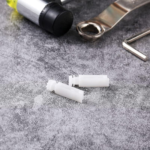 Vertical Blind Replacement Parts Repair Tabs White Stems for Window Carrier Vertical Blinds Curtain Accessories(12 Pieces)...