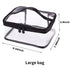 Louise Maelys Portable Clear Makeup Bag Zipper Waterproof Transparent Travel Storage Pouch Cosmetic Toiletry Bag With Handle...