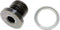 Dorman 921-131 Oil Drain Plug Standard M14-1.50, Head Size 17mm Compatible with Select Audi/Volkswagen Models, 5 Pack...