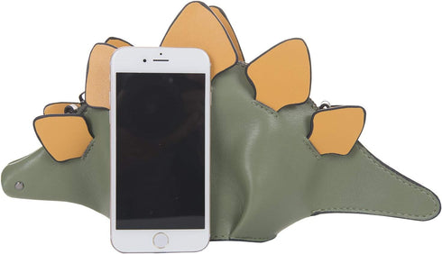 QZUnique Dinosaur Shark Shoulder Bag for Women 3D Animal Novelty Purse Zipper Crossbody Handbag Clutch Messenger Bag for Girl...