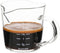 Espresso Shot Glass 70ML/2.3OZ Triple Pitcher Barista Double Spouts With Pouring Handle (1 Pack)...