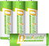14430 Lifepo4 Solar Battery,14430 3.2v Rechargeable Batteries for Solar Lights, Tooth Brush, Shaver, Flashlight -4 Pack...