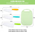 4 Pcs Kids Kitchen Knife Set,Kids Knives For Real Cooking With Nylon Kitchen Baking Knife with Cutting Board,Firm Grip,Safe Serrated Edges Kids Kn...