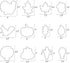 8PCS Large Fall Thanksgiving Cookie Cutter Set - Turkey, Pumpkin, Maple/Oak/Teardrop Leaf, Squirrel and Acorn...