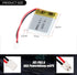 3.7V 310mAh 372727 Lipo Battery Rechargeable Lithium Polymer ion Battery Pack PH2.0mm with JST Connector...