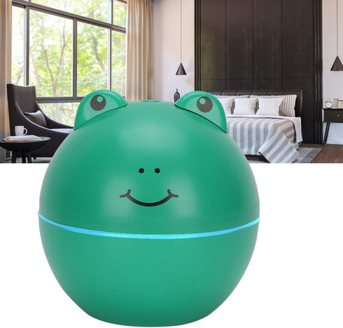 Portable Humidifiers Mini USB Mist Humidifiers Mini USB Desk Humidifiers for Travel, Car, Office, Bedroom, Frog...