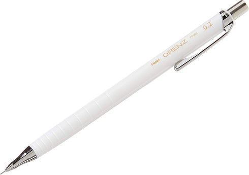 Pentel® Orenz Mechanical Pencil, B Lead, 0.2 mm, White Barrel...