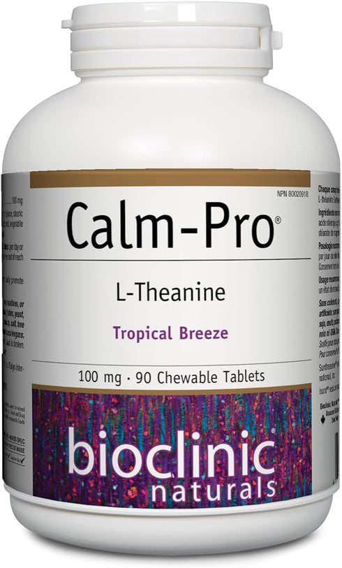 Bioclinic Calm Pro Chewable Tablets, 90 Count...
