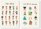 Feelings Chart and Emotions Poster for Toddlers Mental Health Awareness Canvas Wall Art Preschool Emotions Faces Calm Corner Prints Educational Po...