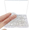 50Pcs Buttons 2 Hole, Resin Clear Buttons for Sewing and DIY Craft(1 Inch)...