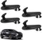 4Pcs Car Floor Mat Clips Floor Carpet Clips Fixing Hooks Compatible with Toyota Lexus Cargo Fastener, Cargo Mat Clip Accessories Black...