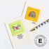 Mini Note by Julie Ebersole, Essentials by Ellen Designer Die Cuts, Note Card, Lunch Notes. DIY cutting dies for card making and scrapbooking...