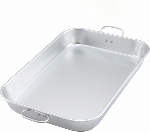 Winco ALBP-1218 Winware 12 18-Inch by 2-1/4-Inch Aluminum Bake Pan with Drop Hand...