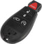 X AUTOHAUX Replacement Keyless Entry Remote Car Key Fob 433Mhz 5 Buttons OE# 56046773AA for Dodge Dart 2013-2016...