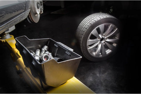 STEELMAN PRO 79011 Lug Bucket Magnetic Parts Holder; with 3 High-Strength Magnets and Multiple Mounting Options...