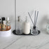 FREELOVE Black Bathroom Tray, Metal Jewelry Trays for Toilet, Rectangle Towel Plate for Tank...